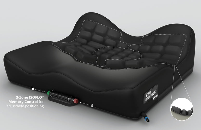 Roho Hybrid Select Cushion | Size: 16 x 16 Medical Cushions